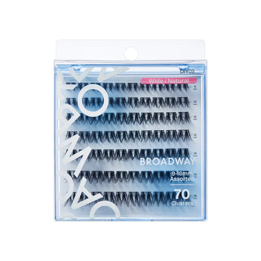 Broadway Natural DIY Cluster Lashes – Customizable Lash Extensions (70–140 pcs) – DIY09 - ANNS BEAUTY SUPPLY